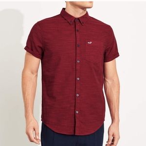 stretch oxford slim fit shirt hollister